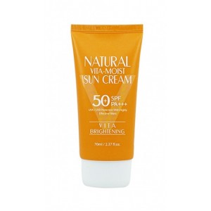 3W Clinic Natural Vita-Moist Sun Cream SPF50+ PA+++ 70ml